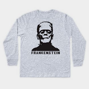 Pulp Frankenstein Kids Long Sleeve T-Shirt